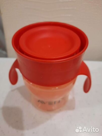 Поильник непроливайка avent