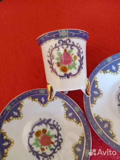 Сервиз кофейный, фарфор, Китай