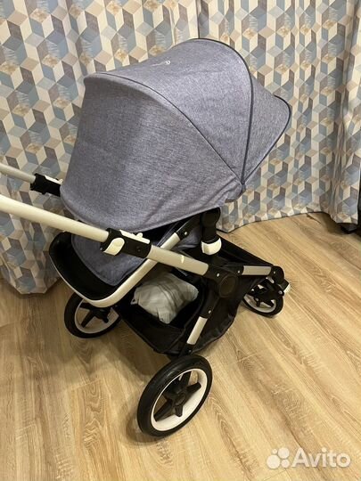 Коляска bugaboo fox 2 в 1 + автокресло Kiddy