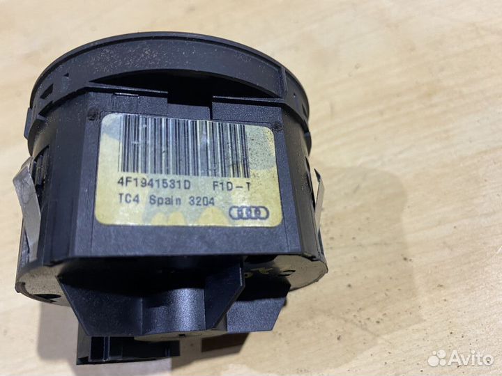 Переключатель света фар Audi A6 C6