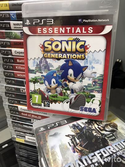 Sonic generations ps3/магазин Аладдин