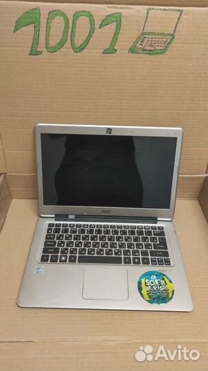 Ноутбук Acer s3 на запчасти