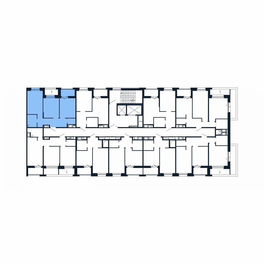 2-к. квартира, 50,8 м², 11/12 эт.