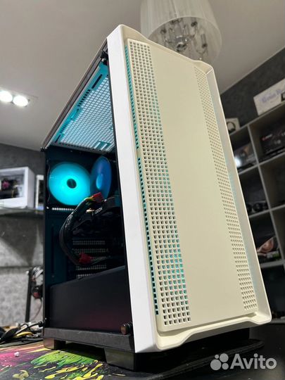 Игровой пк i3 10100f RX7600 8GB 16GB