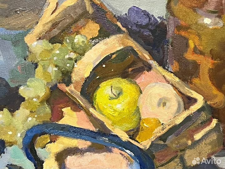 Картина маслом на холсте. 