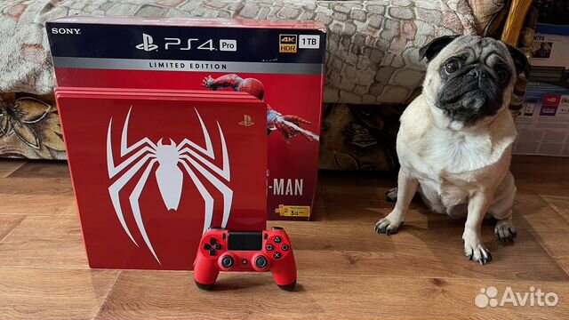 Sony ps4 pro Spider Man прошивка 2.3.7+ 30 игр