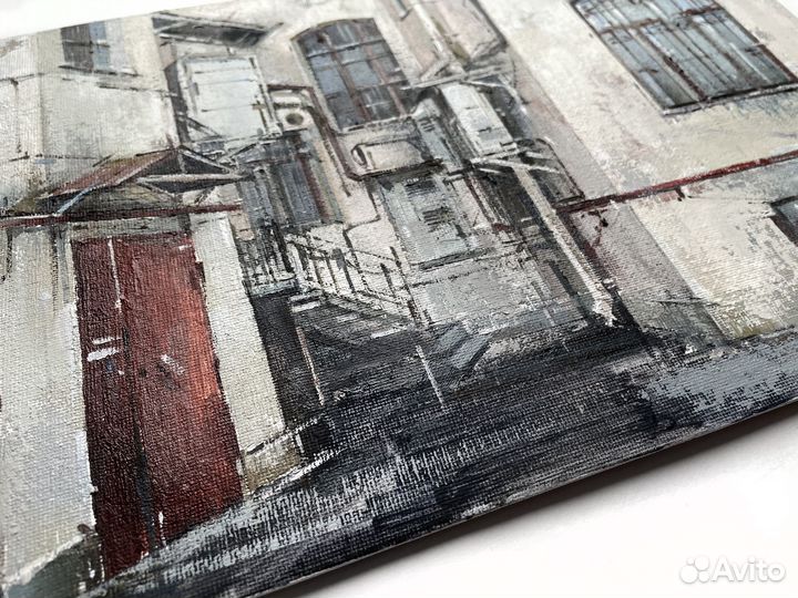 Картина маслом Дворы Петербурга пейзаж