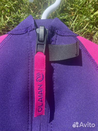 Гидрокостюм детский короткий декатлон 98-104