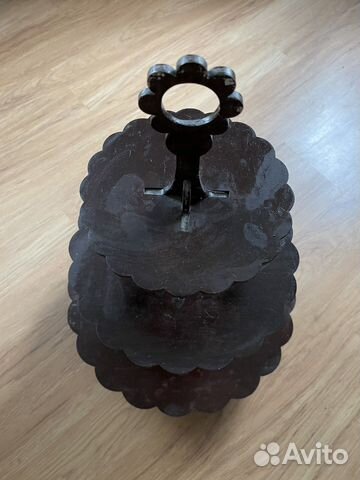 Трехярусная подставка под фрукты