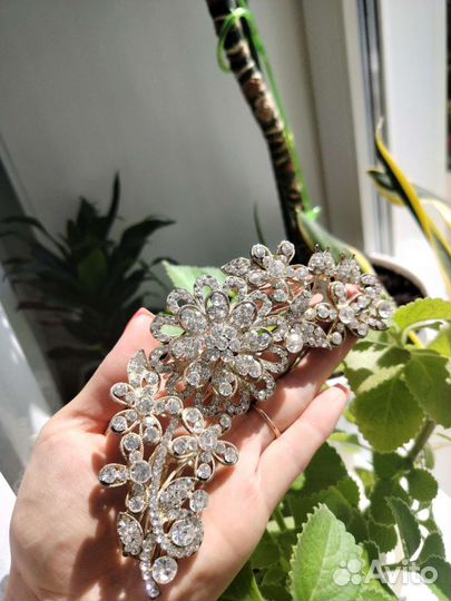 Заколка свадебная