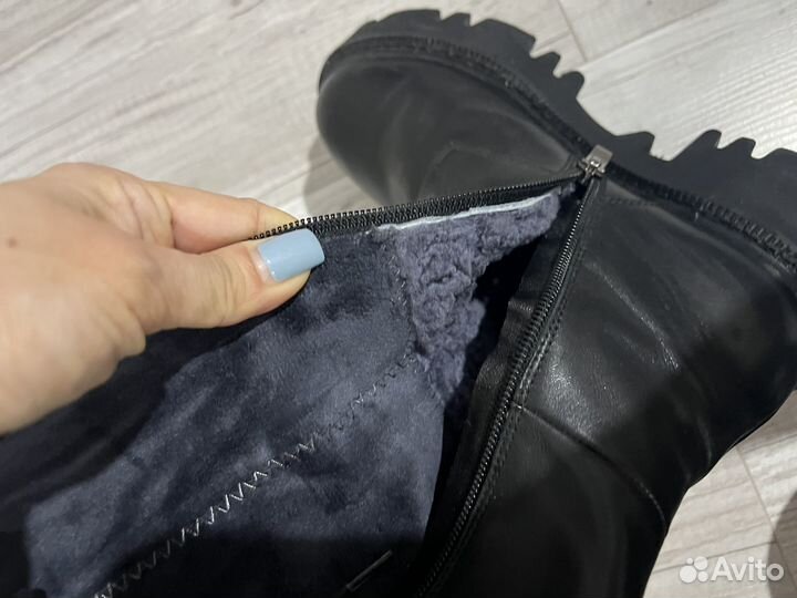 Сапоги женские натуральная кожа 37 зимние