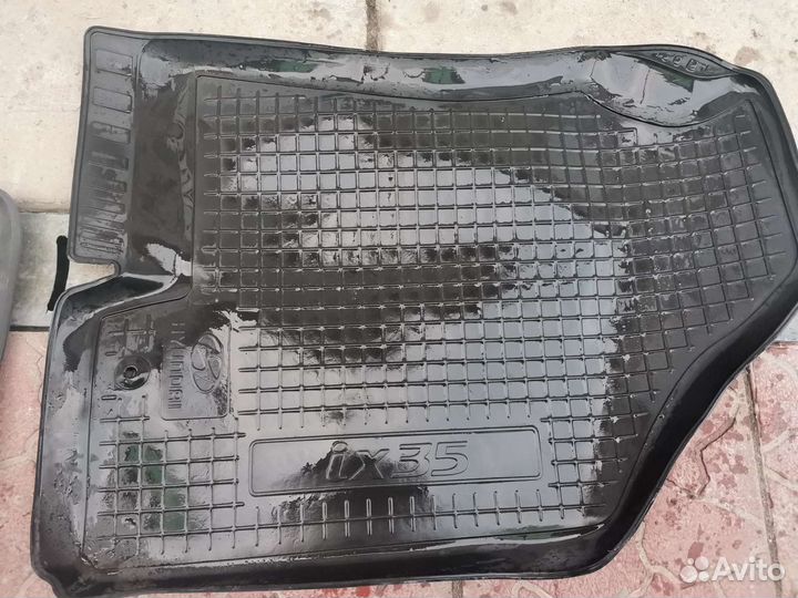 Автомобильные коврики резиновые