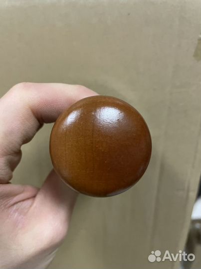 Темпер с деревянной ручкой (темный )