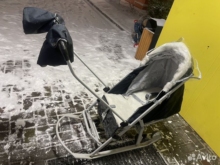 Коляска санки