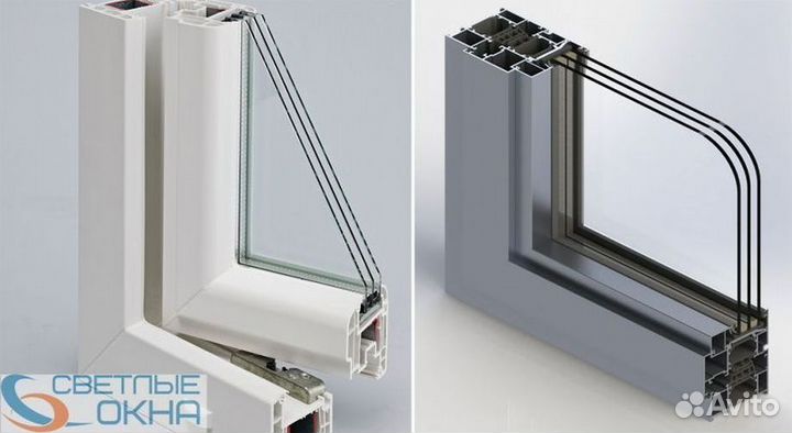 Алюминиевые окна