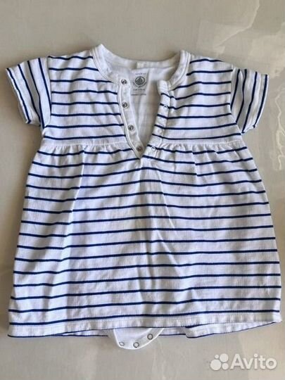 Платье боди для девочки 80 86
