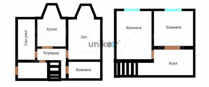 Дом 100 м² на участке 7 сот.