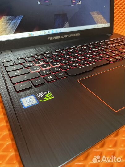 Игровой ноутбук asus ROG GL553V/ SSD 1128 гб/ i5/G