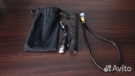 USB-зажигалка винтажная деревянная