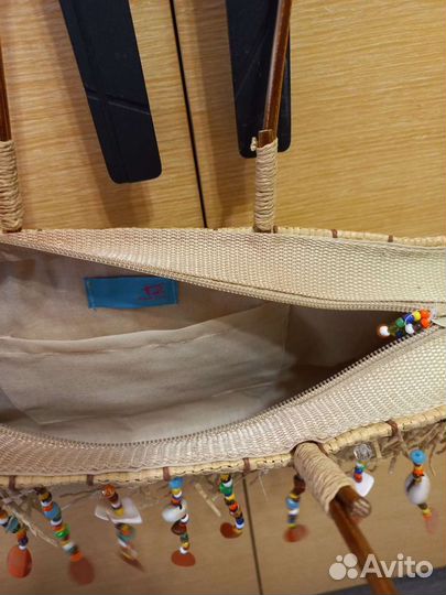 Сумка женская плетеная