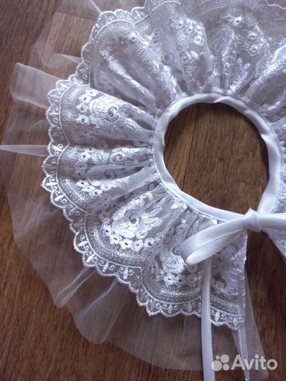 Жабо воротник новый