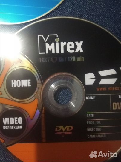 Диск с записи DVD-R, CD-R