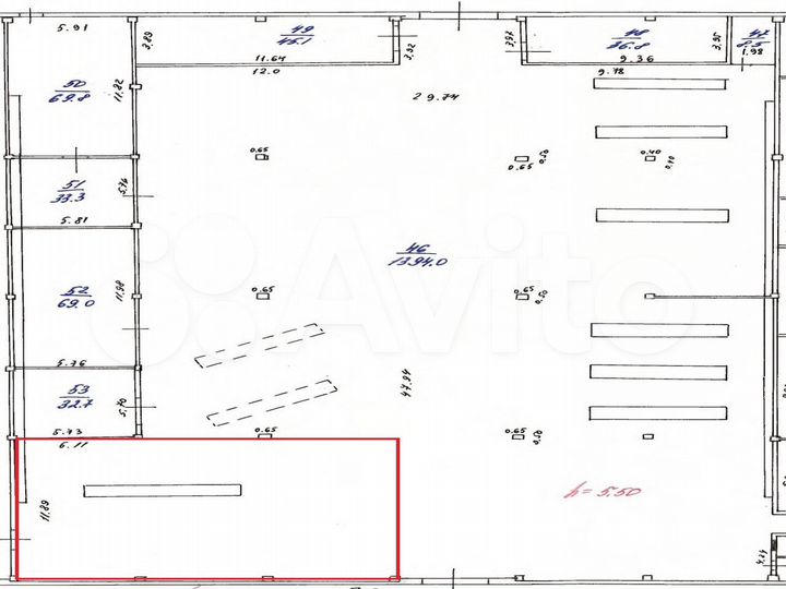Сдам помещение свободного назначения, 200 м²