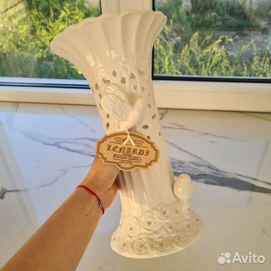 Керамическая ваза