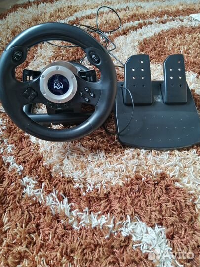 Игровой руль sven GC-W500, педали