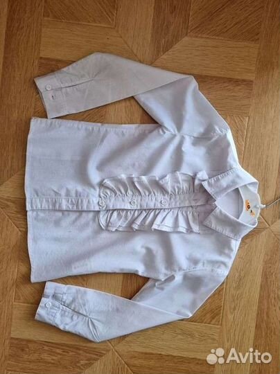 Школьная рубашка на девочку