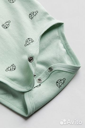 Боди H&M оригинал, 3шт.в комплекте, 68, 74, 80, 92