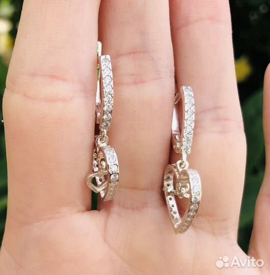 Серьги из серебра