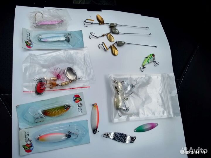 Приманки, грузы, крючки