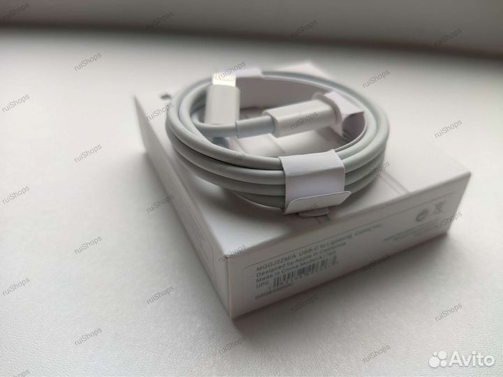 Кабель lightning to USB-C для зарядки apple iPhone