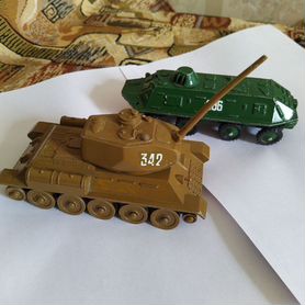 Модели т-34, бтр 1:43 СССР