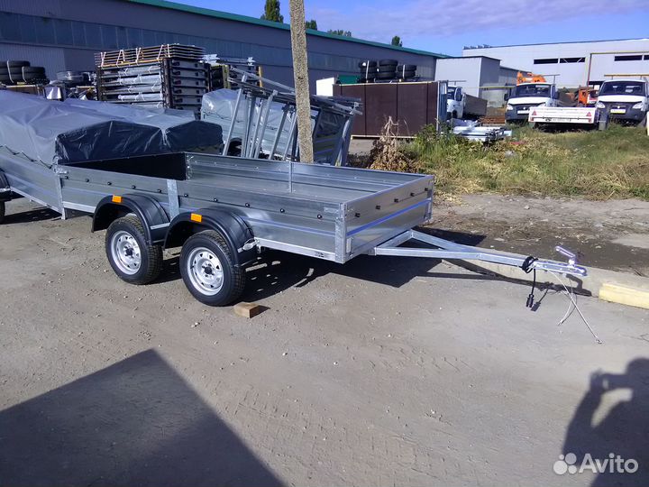 Легковой прицеп двухосный Титан