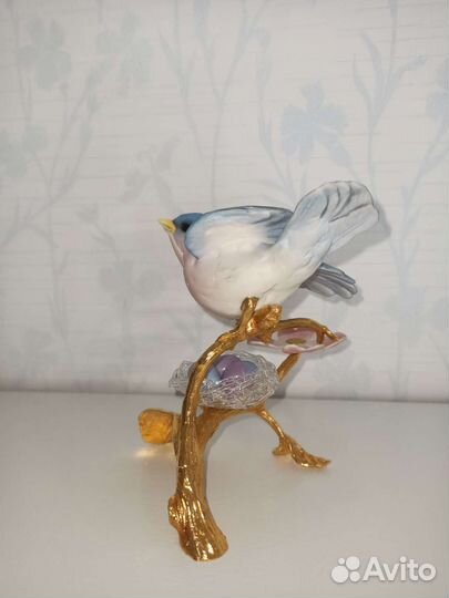 Статуэтка птичка с гнездом Малайзия