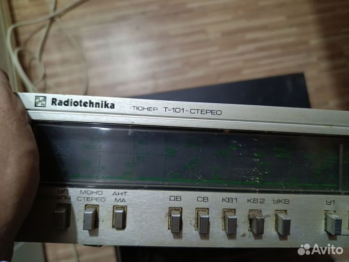 Бабинный магнитофон и усилитель из СССР