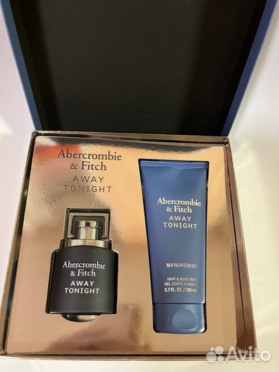 Мужской набор Abercrombie & Fitch:50мл+200мл
