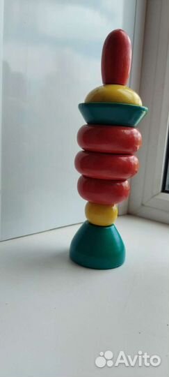 Пирамидка деревянная СССР