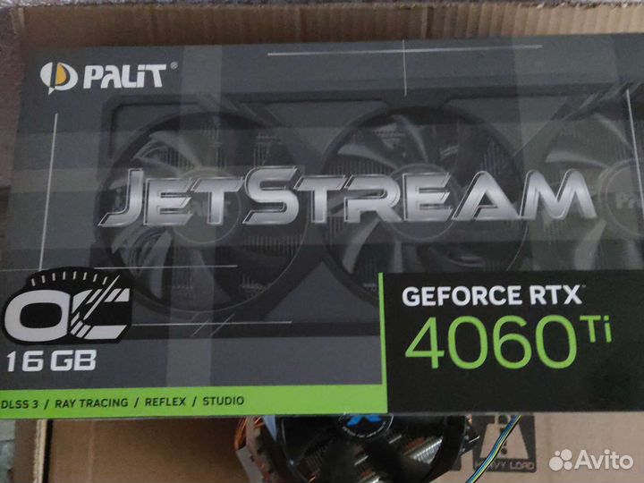 Видеокарта rtx 4060 ti 16GB