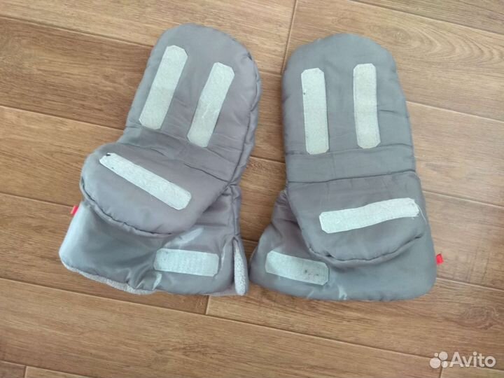 Рукавицы зимние на коляску или санки