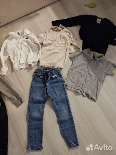 Вещи пакетом на мальчика р.116