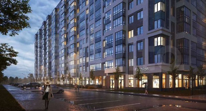 Квартира-студия, 24,8 м², 6/13 эт.