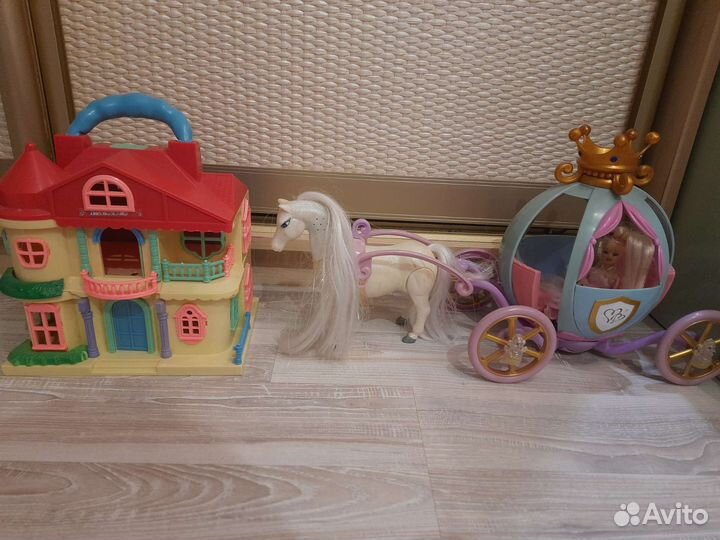 Карета с куклой Золушка