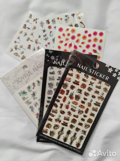 Наклейки для дизайна ногтей