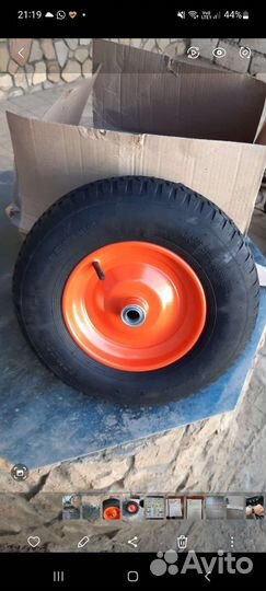 Колесо садовая, строительная тачка,тележка