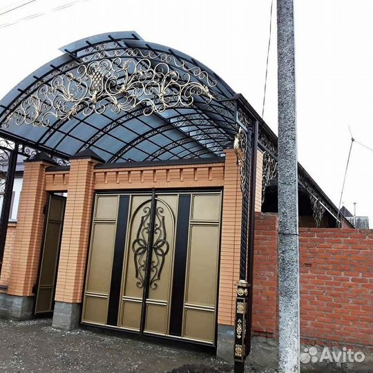 Навесы с установкой