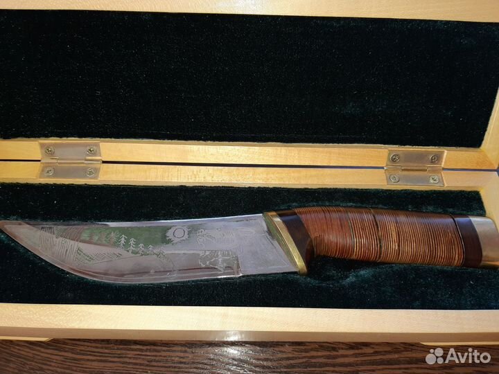 Нож охотничий ручной работы