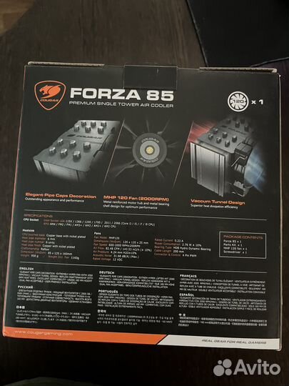 Кулер для процессора Cougar Forza 85
